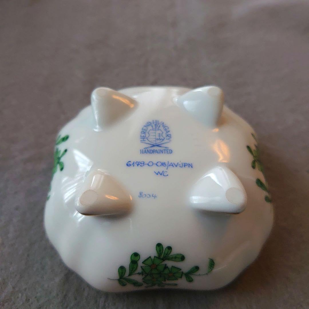 herend ヘレ ンド アポニー・グリーン アシツキボックストマト